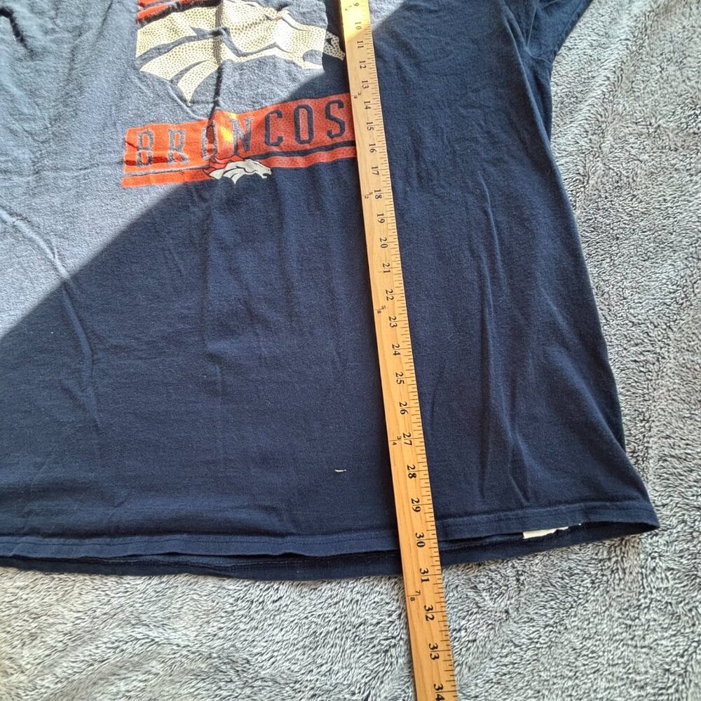 NFL Team Apparel Denver Broncos Men Shirt Size 3XL Football Graphic Print 18917x - Picture 6 of 8
